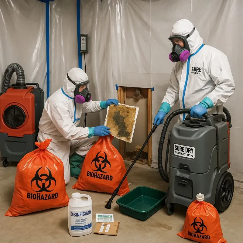 Contaminated Water Handling Protocols process in Georgetown, CA