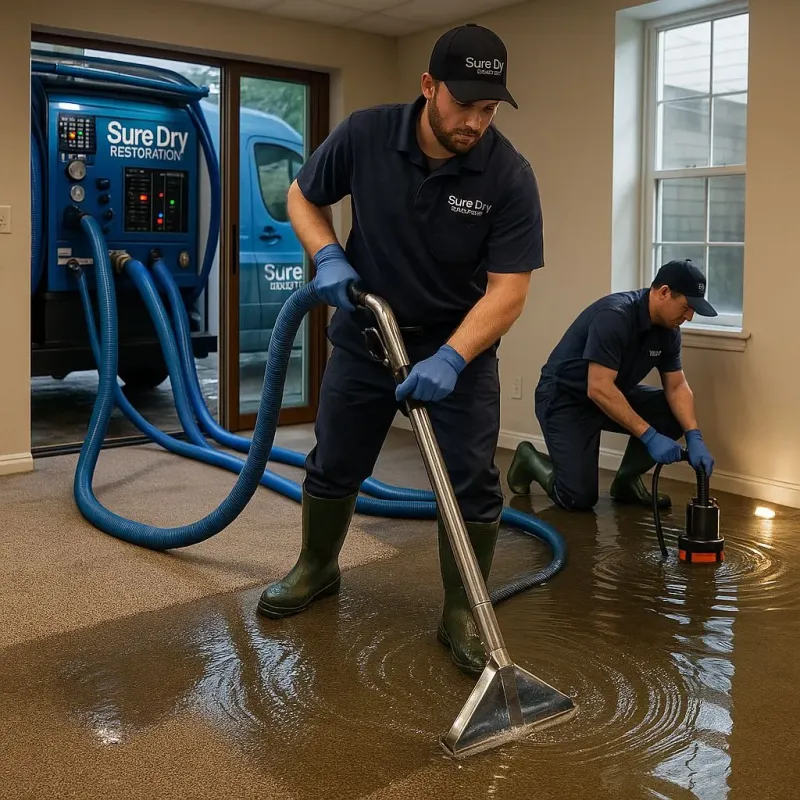 Water Extraction and Removal process in Georgetown, CA